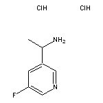 1-(5-fluoropyridin-3-yl)ethan-1-amine dihydrochloride