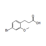 3-(4-bromo-2-methoxyphenyl)propanoic acid