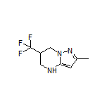 2-Methyl-6-(trifluoromethyl)-4,5,6,7-tetrahydropyrazolo[1,5-a]pyrimidine