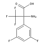 2-amino-2-(3,5-difluorophenyl)-3,3,3-trifluoropropanoic acid