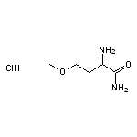 2-amino-4-methoxybutanamide hydrochloride