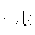 2-amino-2-(trifluoromethyl)butanoic acid hydrochloride