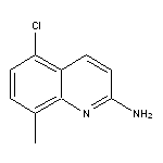 5-chloro-8-methylquinolin-2-amine