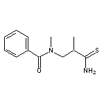 N-(2-carbamothioyl-2-methylethyl)-N-methylbenzamide