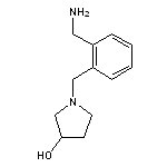 1-{[2-(aminomethyl)phenyl]methyl}pyrrolidin-3-ol