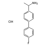 1-[4-(4-fluorophenyl)phenyl]ethan-1-amine hydrochloride