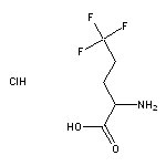 2-amino-5,5,5-trifluoropentanoic acid hydrochloride