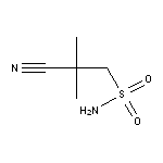 2-cyano-2,2-dimethylethane-1-sulfonamide