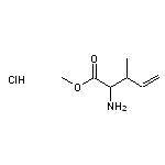 methyl 2-amino-3-methylpent-4-enoate hydrochloride