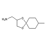 {8-methyl-1,4-dioxaspiro[4.5]decan-2-yl}methanamine