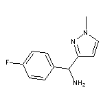 (4-fluorophenyl)(1-methyl-1H-pyrazol-3-yl)methanamine