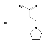 3-(pyrrolidin-1-yl)propanamide hydrochloride