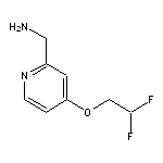 [4-(2,2-difluoroethoxy)pyridin-2-yl]methanamine