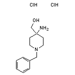 (4-amino-1-benzylpiperidin-4-yl)methanol dihydrochloride