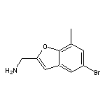 (5-bromo-7-methyl-1-benzofuran-2-yl)methanamine