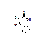 4-Cyclopentylthiazole-5-carboxylic Acid