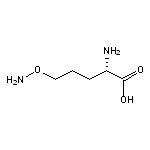 (2S)-2-amino-5-(aminooxy)pentanoic acid