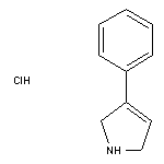 3-phenyl-2,5-dihydro-1H-pyrrole hydrochloride