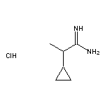 2-cyclopropylpropanimidamide hydrochloride