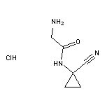 2-amino-N-(1-cyanocyclopropyl)acetamide hydrochloride