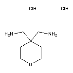 [4-(aminomethyl)oxan-4-yl]methanamine dihydrochloride