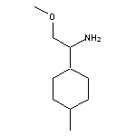 2-methoxy-1-(4-methylcyclohexyl)ethan-1-amine