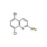 2-Amino-5-bromo-8-chloroquinoline