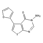 3-amino-5-(2-furyl)thieno[2,3-d]pyrimidin-4(3H)-one