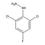 (2,6-dichloro-4-fluorophenyl)hydrazine