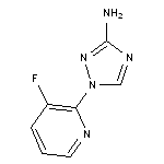 1-(3-fluoropyridin-2-yl)-1H-1,2,4-triazol-3-amine