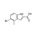 5-Bromo-4-methyl-1H-indole-2-carboxylic Acid