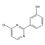 3-(4-chloropyrimidin-2-yl)phenol