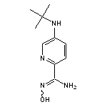 5-(tert-butylamino)-N’-hydroxypyridine-2-carboximidamide