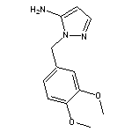 1-(3,4-dimethoxybenzyl)-1H-pyrazol-5-amine