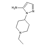 1-(1-ethylpiperidin-4-yl)-1H-pyrazol-5-amine