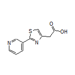 2-[2-(3-Pyridyl)-4-thiazolyl]acetic Acid