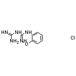 N-(2-methoxyphenyl)imidodicarbonimidic diamide hydrochloride