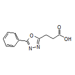 3-(5-phenyl-1,3,4-oxadiazol-2-yl)propanoic acid