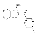 2-(4-methylbenzoyl)-1-benzofuran-3-amine