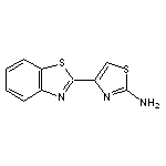 4-(1,3-benzothiazol-2-yl)-1,3-thiazol-2-amine