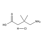 4-amino-3,3-dimethylbutanoic acid hydrochloride