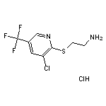 2-{[3-chloro-5-(trifluoromethyl)pyridin-2-yl]thio}ethanamine hydrochloride