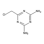 6-(chloromethyl)-1,3,5-triazine-2,4-diamine