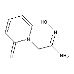 (1E)-N’-hydroxy-2-(2-oxopyridin-1(2H)-yl)ethanimidamide