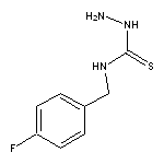 N-(4-fluorobenzyl)hydrazinecarbothioamide