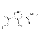 ethyl 5-amino-1-[(ethylamino)carbonothioyl]-1H-pyrazole-4-carboxylate