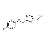 4-(Chloromethyl)-2-[(4-fluorophenoxy)methyl]thiazole