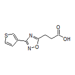 3-[3-(3-Thienyl)-1,2,4-oxadiazol-5-yl]propanoic Acid