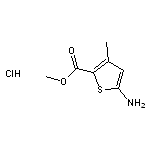 methyl 5-amino-3-methylthiophene-2-carboxylate hydrochloride