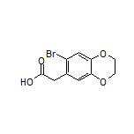 7-Bromo-2,3-dihydrobenzo[b][1,4]dioxine-6-acetic Acid